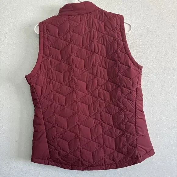 Duluth Trading Vest Agiloft Quilted Puffer Zip Pockets Insulated Womens Med NWT - Picture 3 of 4